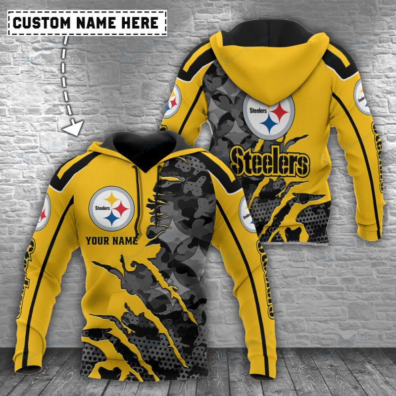 Pittsburgh Steelers Personalized Hoodie