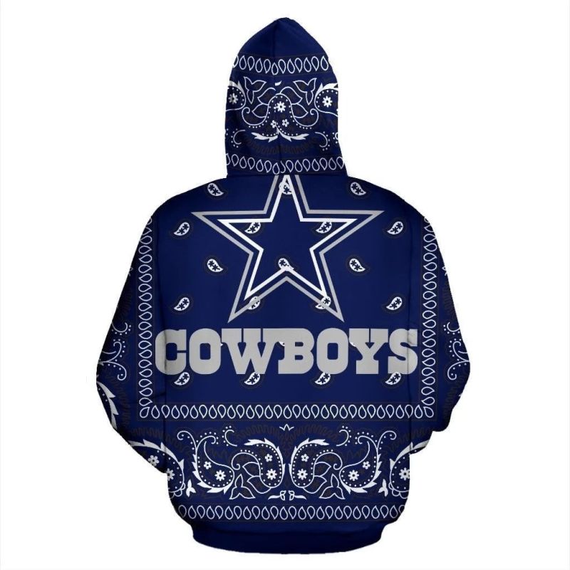 Dallas Cowboys VA Hoodie Side View