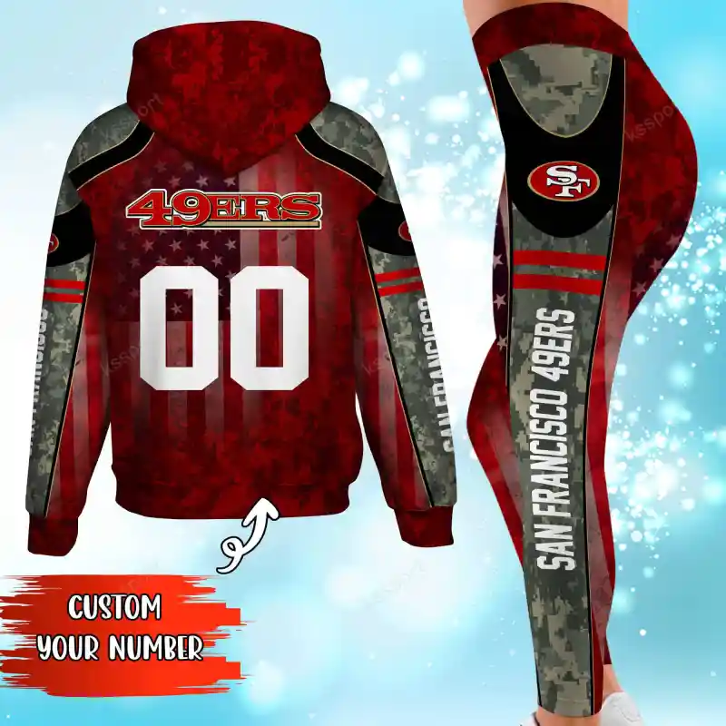 San Francisco 49ers Personalized Leggings