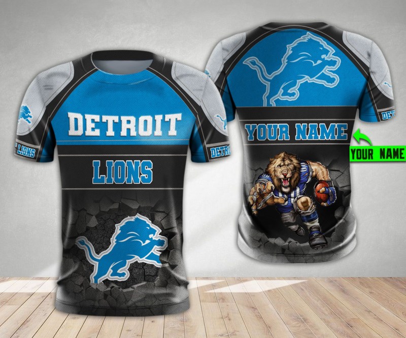 Detroit Lions Personalized Ugly Christmas Sweater