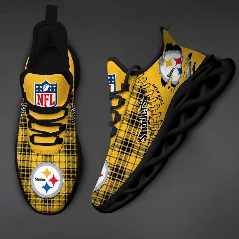 Pittsburgh Steelers Yezy Sneakers 3