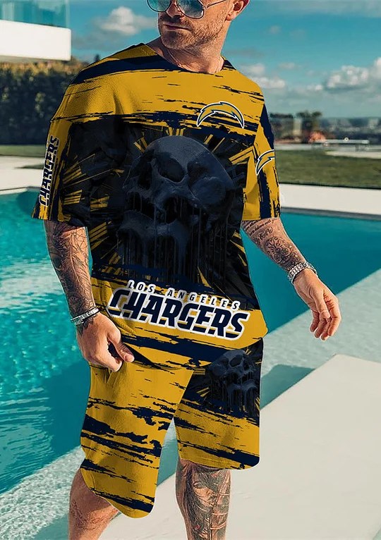 Los Angeles Chargers T-shirt and Shorts