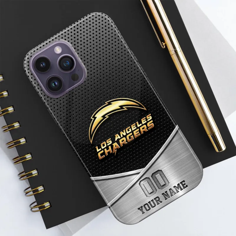 Los Angeles Chargers Phone Case Design
