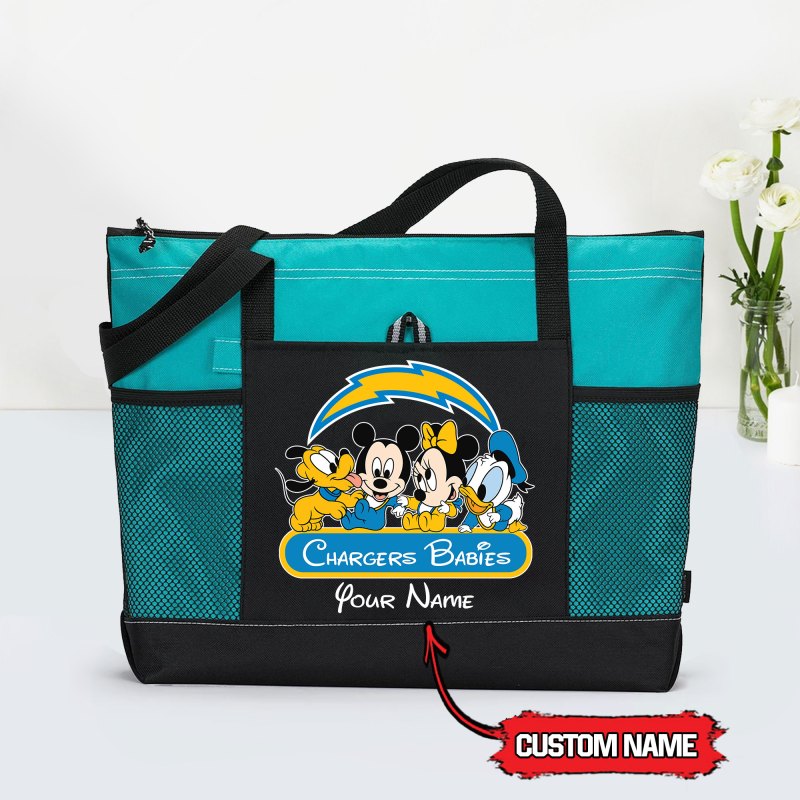 Los Angeles Chargers Tote Bag 3