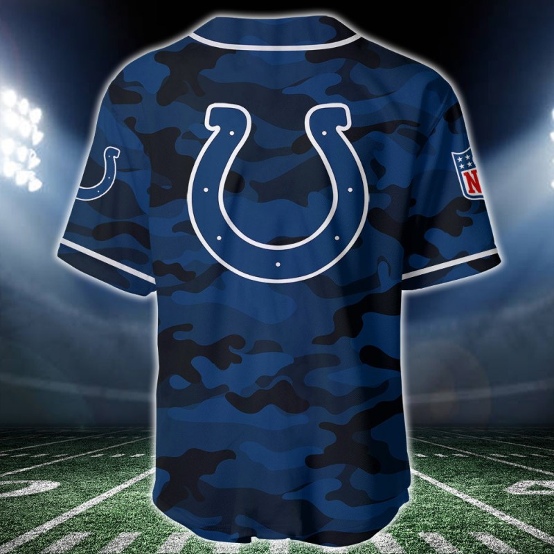 Custom Indianapolis Colts Baseball Jersey