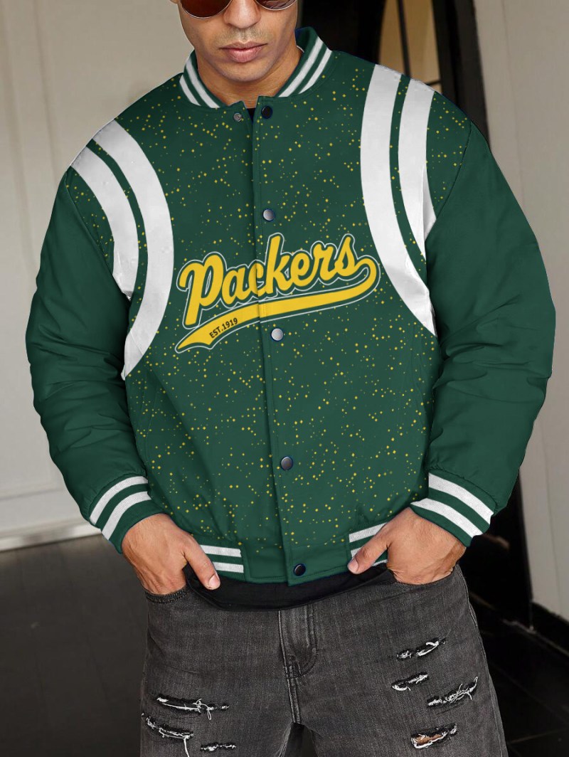Green Bay Packers Varsity Jacket