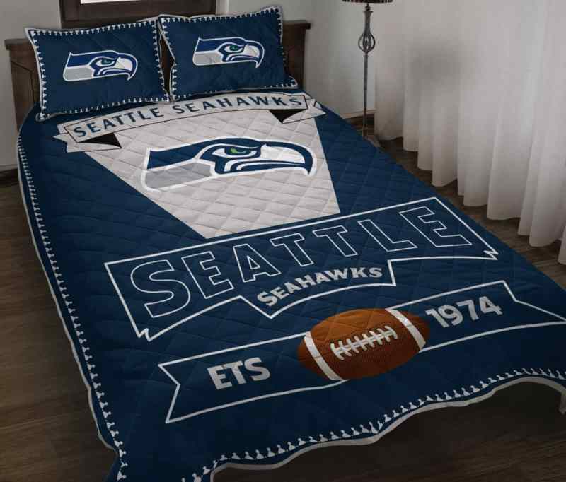 Seattle Seahawks Quilt Set