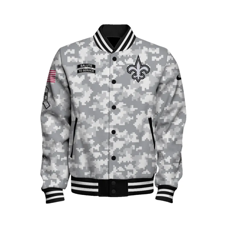 New Orleans Saints Varsity Jacket