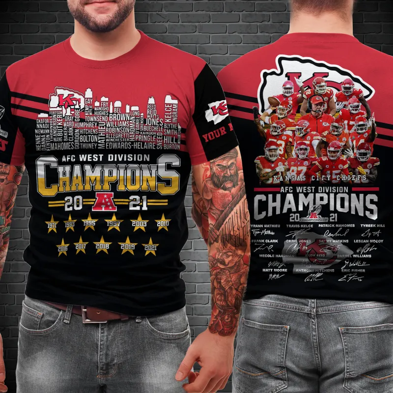 Kansas City Chiefs Ugly Christmas Sweater - Back View