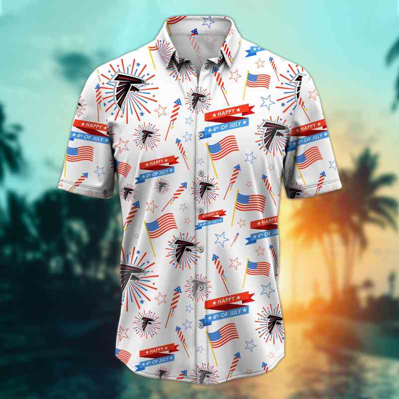 Atlanta Falcons Button Shirt Mockup