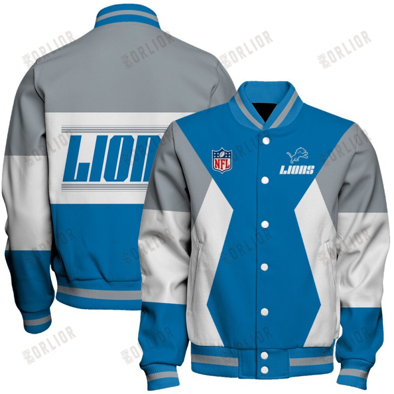 Detroit Lions Varsity Jacket