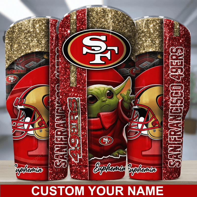 San Francisco 49ers Personalized Tumbler