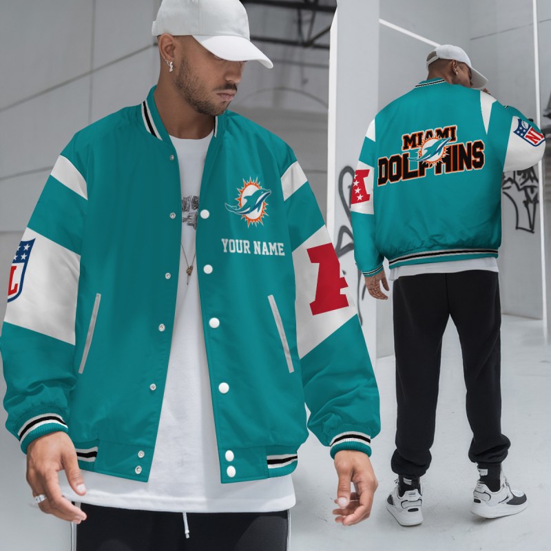 Miami Dolphins Varsity Jacket