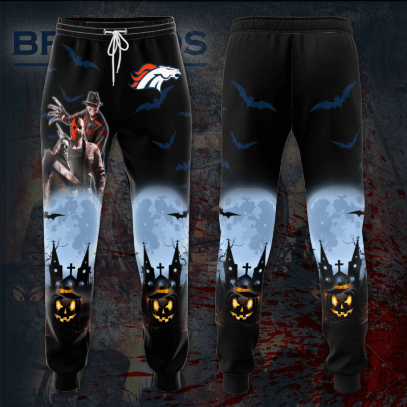 Denver Broncos 3D Printed Pocket Sweatpant