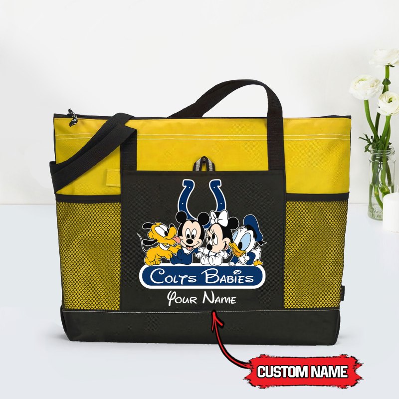Indianapolis Colts Babies Tote Bag - Yellow