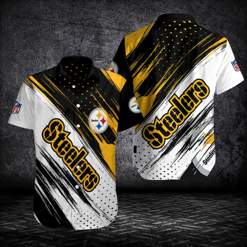 Pittsburgh Steelers Button Shirt BB221 Sizing Chart