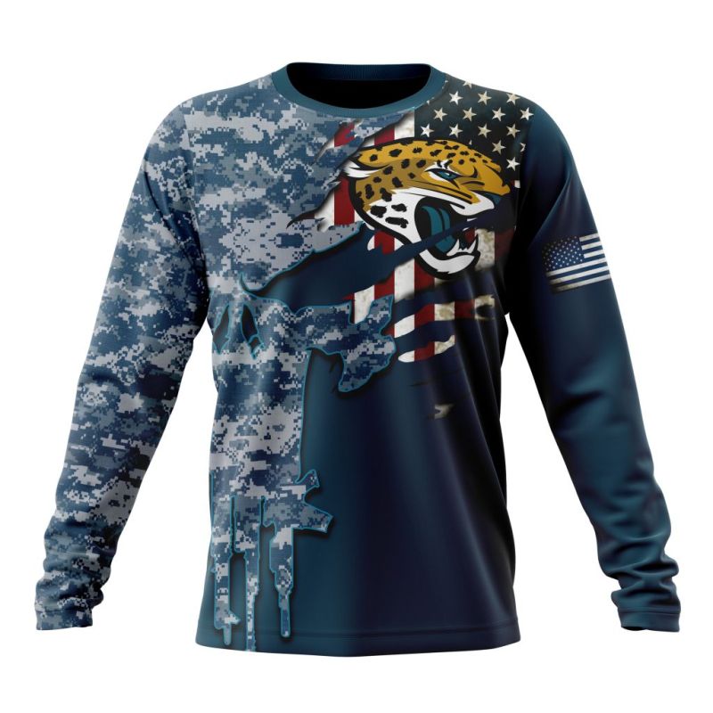 Jacksonville Jaguars Long Sleeve Front