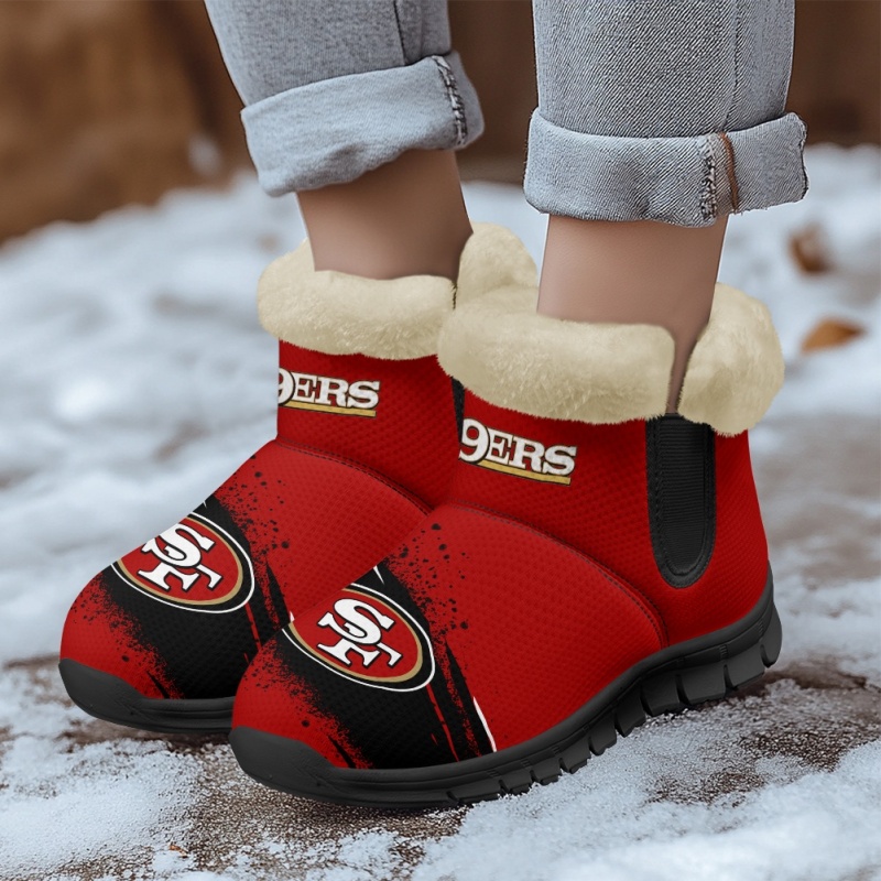 San Francisco 49ers Snow Boots 3