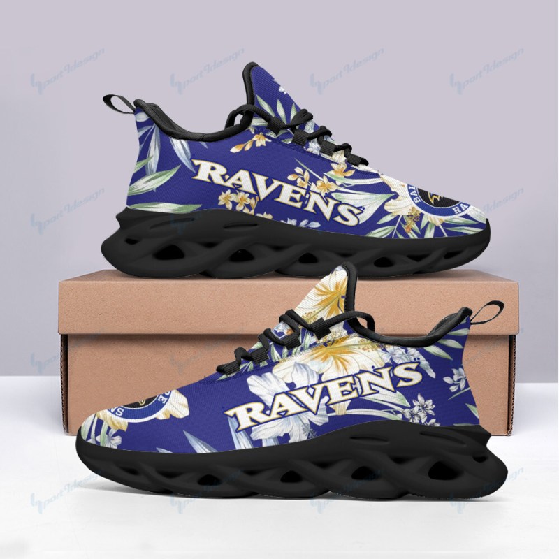 Baltimore Ravens Yezy Running Sneakers