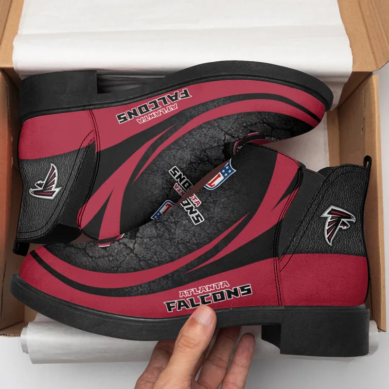 Stylish Atlanta Falcons Short Boots
