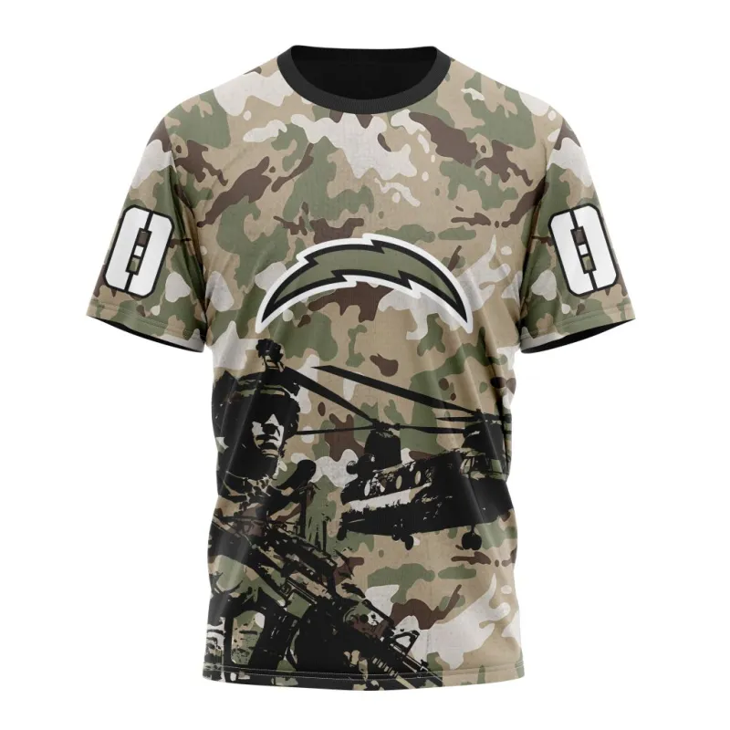 Los Angeles Chargers Tee Front