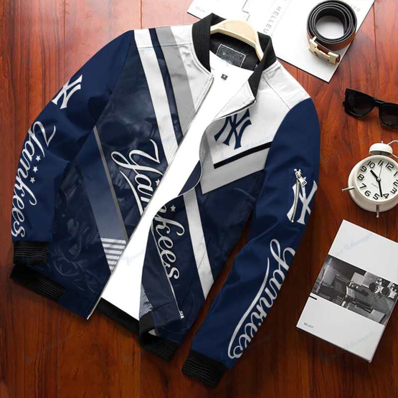 New York Yankees Bomber Jacket Image 3