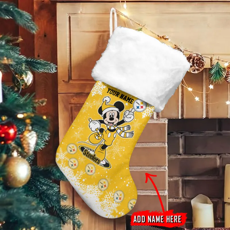 Pittsburgh Steelers Christmas Socks