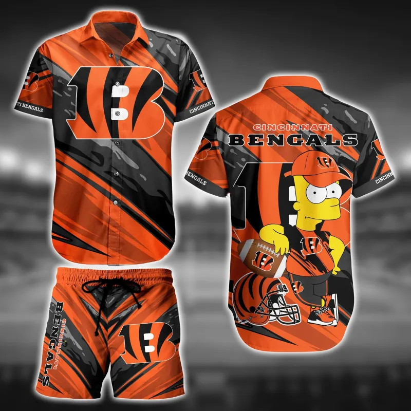 Cincinnati Bengals Shirt and Shorts