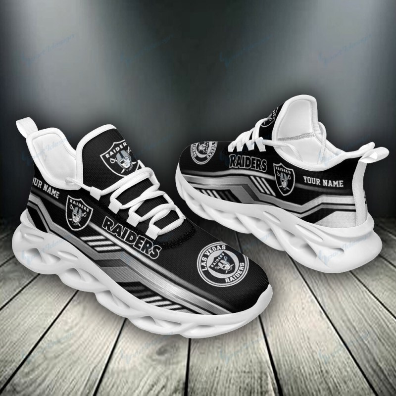 Stylish design of Las Vegas Raiders sneakers