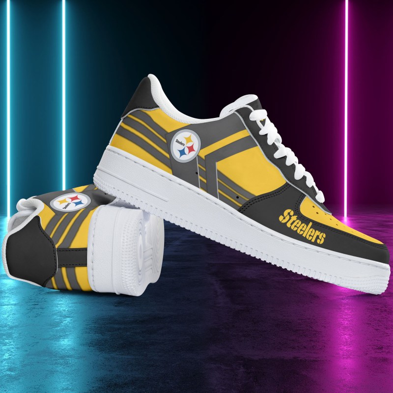 Stylish Pittsburgh Steelers AF1 Shoes