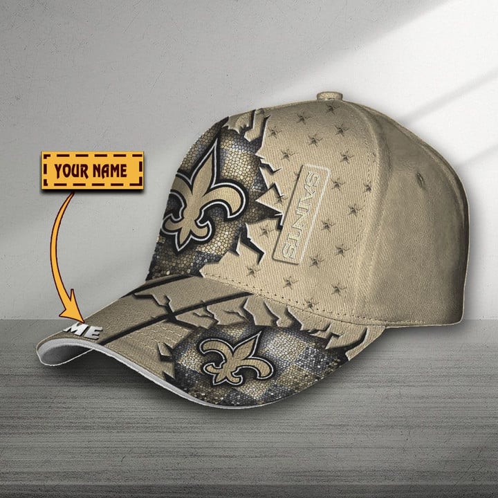 New Orleans Saints Cap Side View