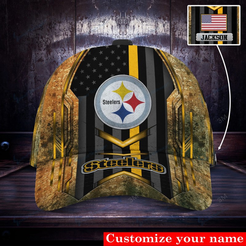 Pittsburgh Steelers Personalized Classic Cap
