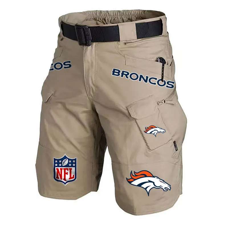 Khaki Denver Broncos Shorts