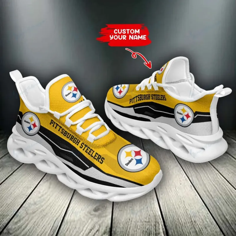 Pittsburgh Steelers Personalized Sneakers