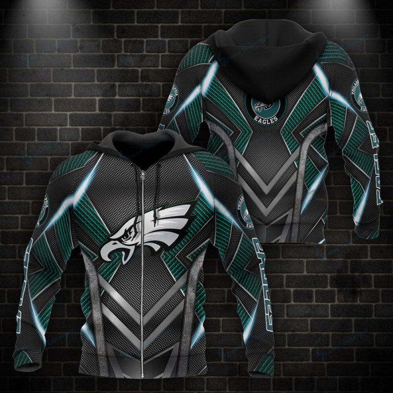 Philadelphia Eagles Hoodie - Back View