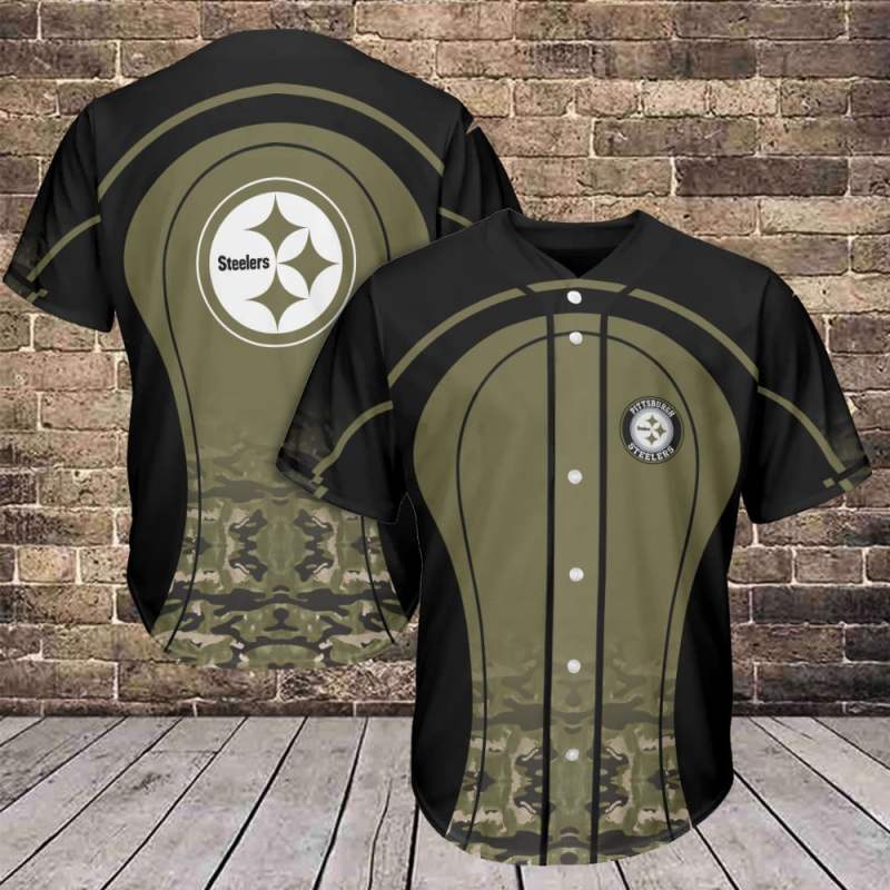 Pittsburgh Steelers Baseball Jersey