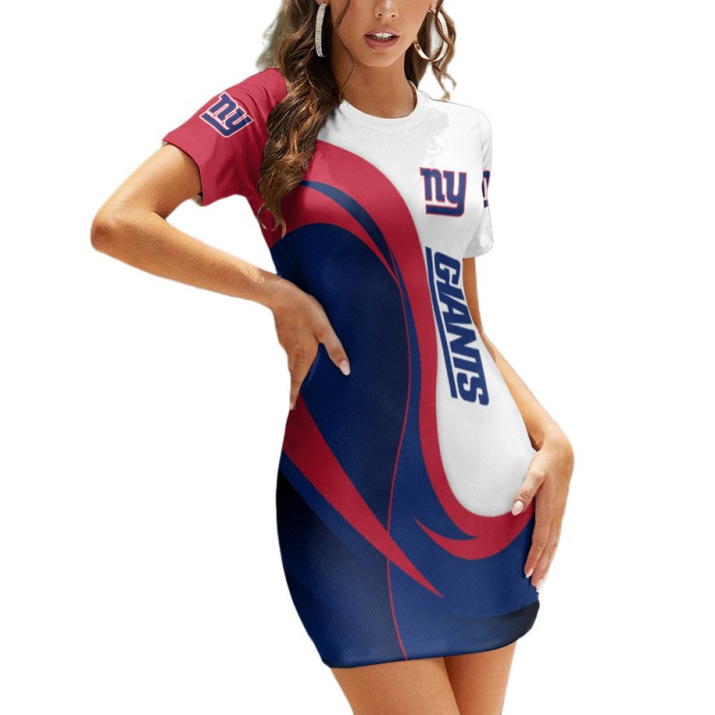 Stylish New York Giants Mini Dress