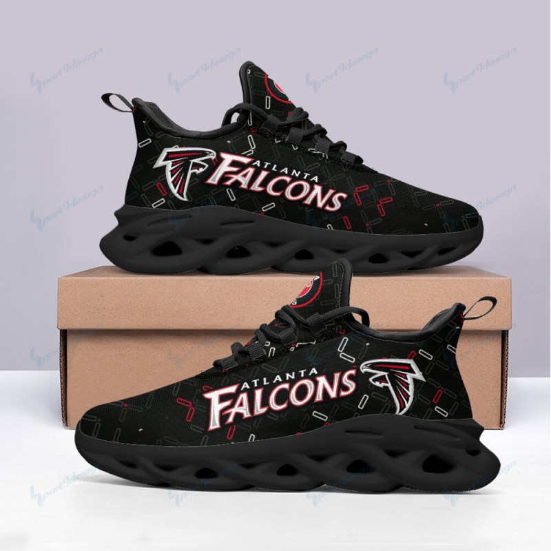 Atlanta Falcons Yezy Running Sneakers BB939 4 Atlanta Falcons Yezy Running Sneakers Side View