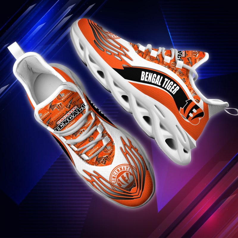 Cincinnati Bengals Yezy Running Sneakers