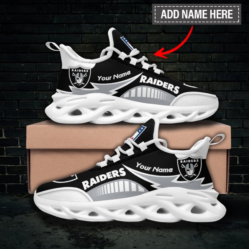Las Vegas Raiders Sneakers Back View