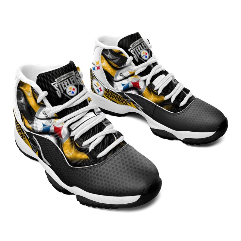 Pittsburgh Steelers AJD11 Sneakers Top View