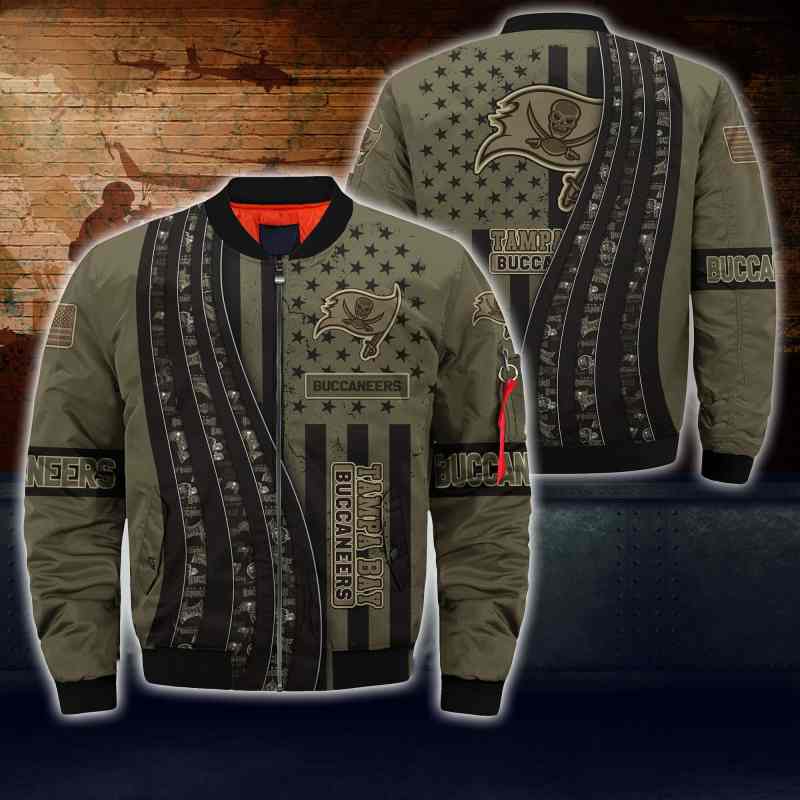 Tampa Bay Buccaneers Thick Bomber Jacket CS98