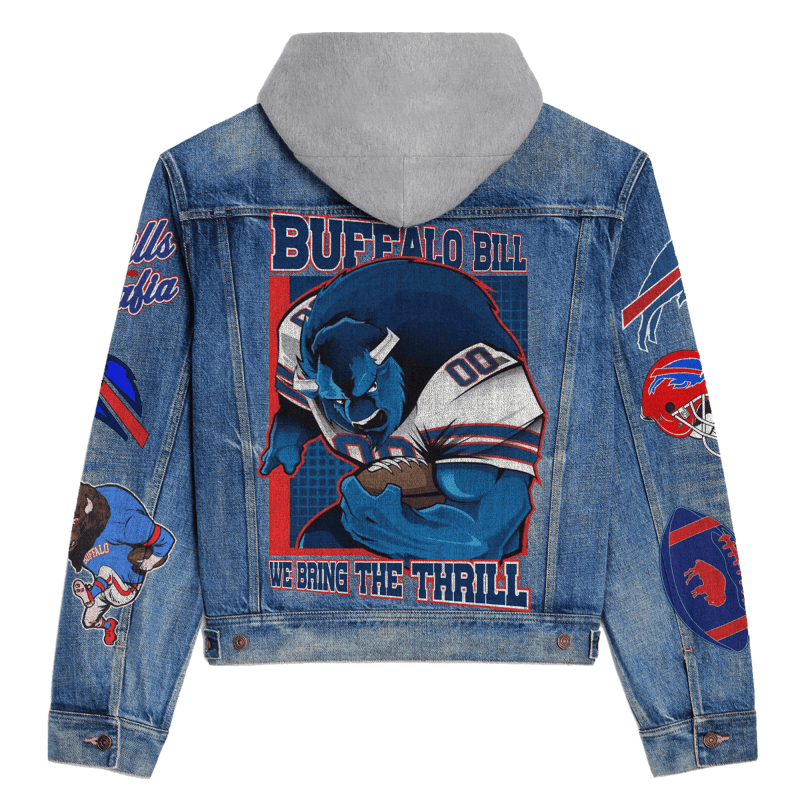 Buffalo Bills Jacket Side View