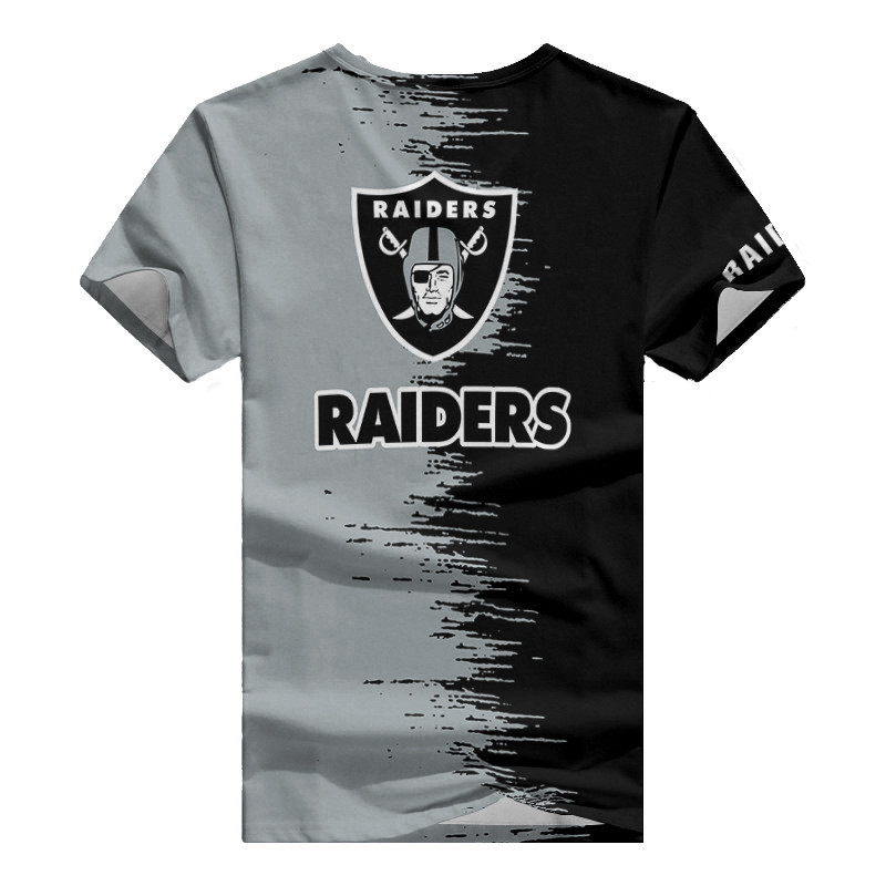 Las Vegas Raiders Summer V-neck Women T-shirt