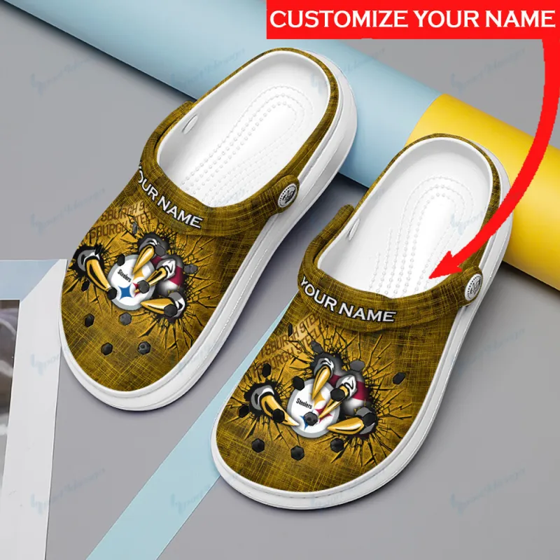 Pittsburgh Steelers Personalized Clog