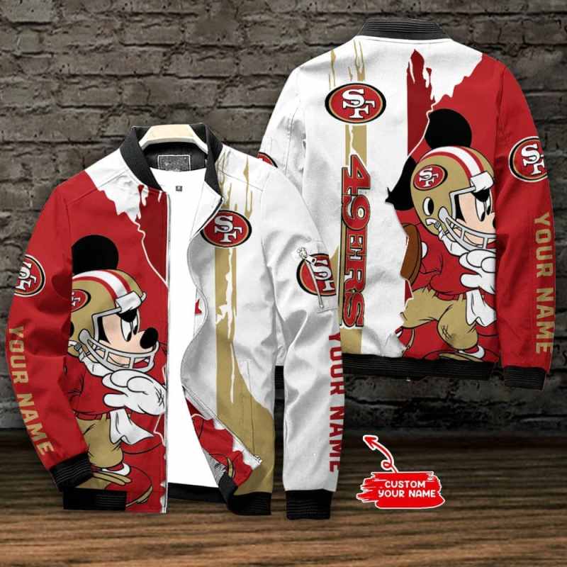 San Francisco 49ers Personalized Bomber Jacket