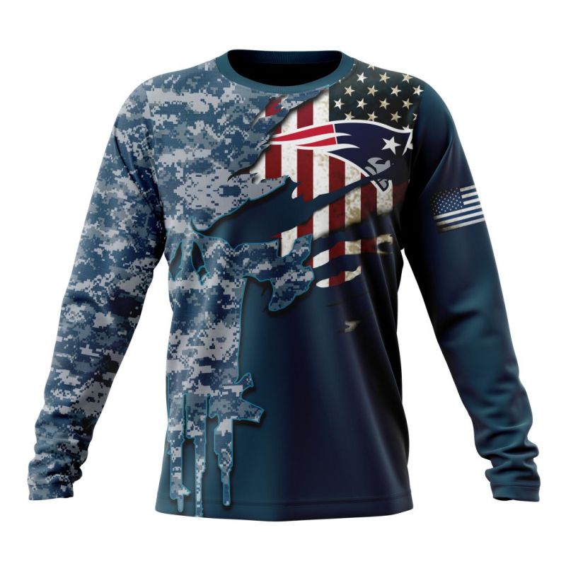 New England Patriots Long Sleeve Sweatshirt