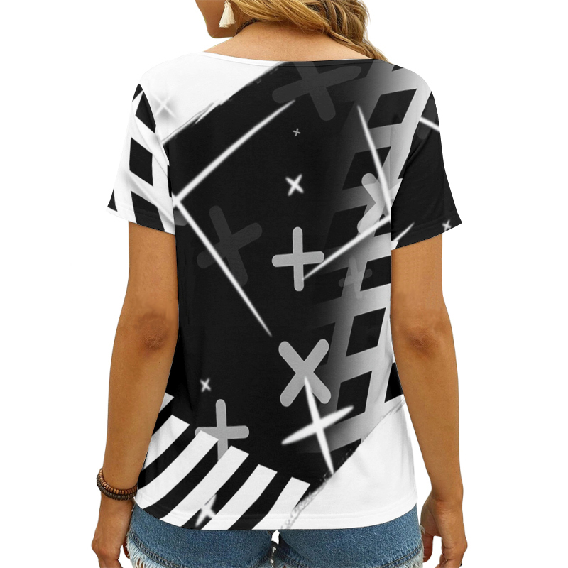 Las Vegas Raiders V-neck T-shirt Display