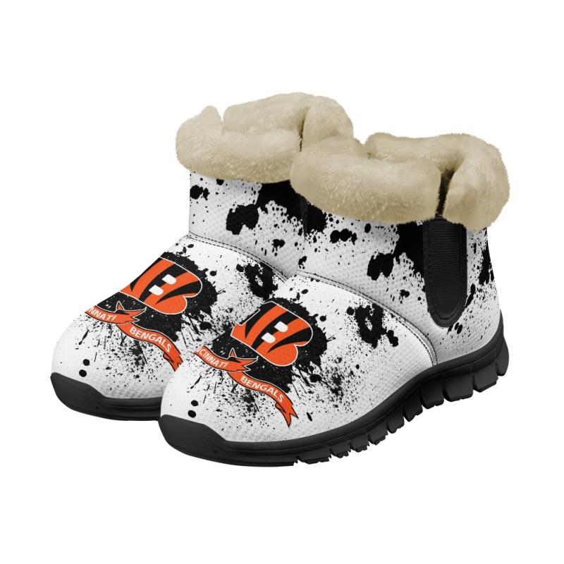 Cincinnati Bengals Comfy Winter Snow Boots Image 7