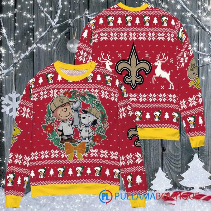 New Orleans Saints Ugly Christmas Sweater